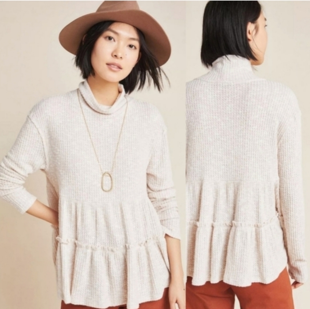 Anthropologie Eri + Ali "Bronte" turtleneck sweater
